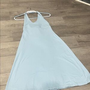 Patagonia Light Blue Halter Dress